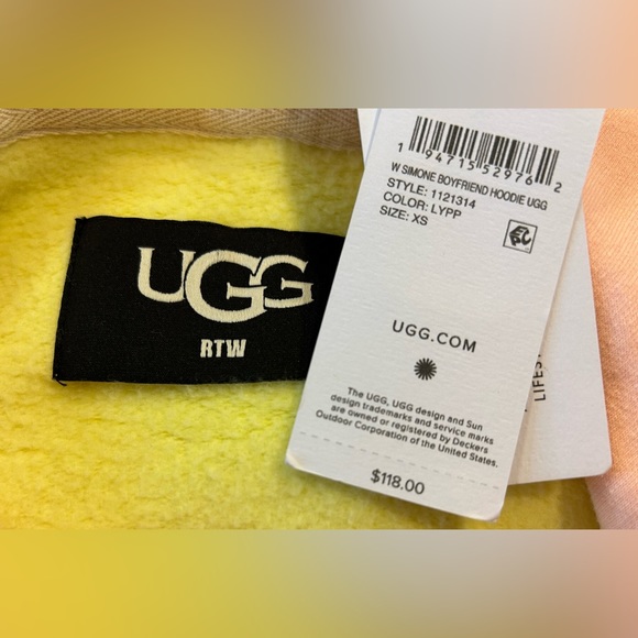 NWT Ugg Simone Boyfriend Hoodie - Picture 5 of 8